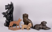 CAST IRON DOORSTOP OF A STANDI