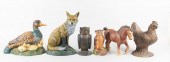 CAST IRON DOORSTOP OF A FOX AN
