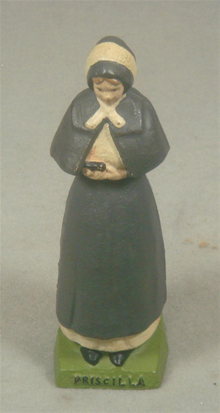 Cast iron doorstop, set of two