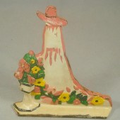 Cast iron doorstop, The Brides