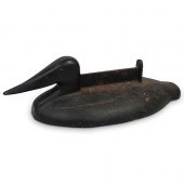 CAST IRON DUCK BOOT SCRAPERDES