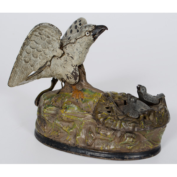 Cast Iron Eagle On Nest