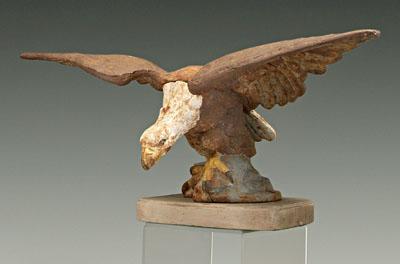 Cast iron eagle, probably 19th