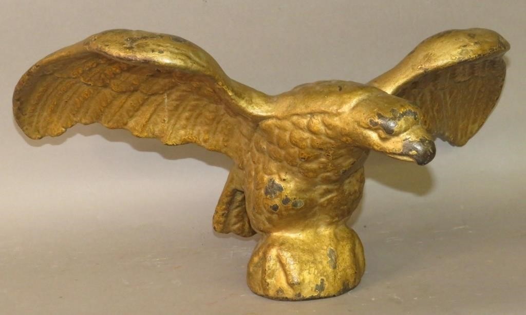 CAST IRON EAGLEca. 1850-1860; 3-D