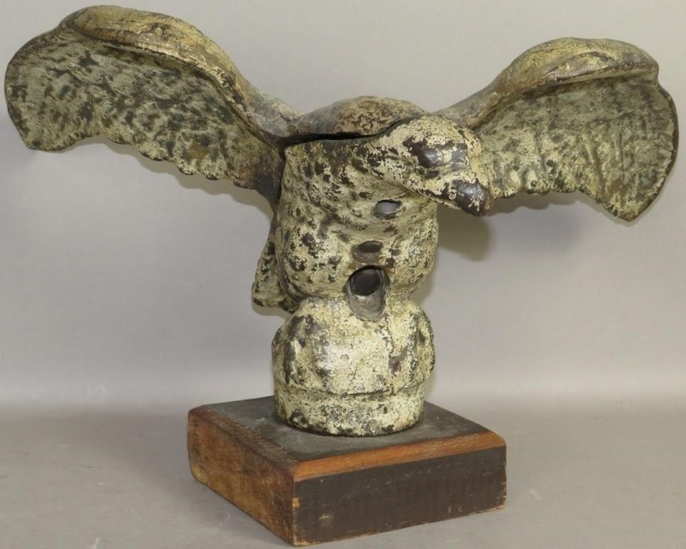 CAST IRON EAGLEca. 1850; possibly a