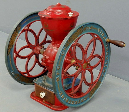 Cast iron Enterprise coffee mill