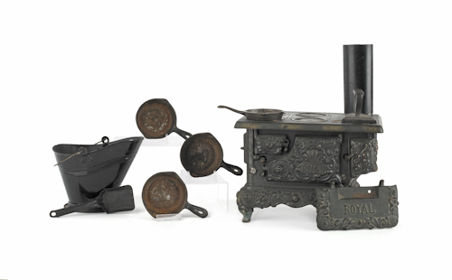 Cast iron Fairy stove by Finch &