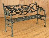 CAST IRON FAUX BOIS AND GRAPE