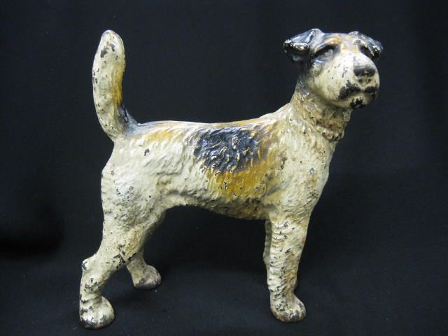 Cast Iron Figural Doorstop of a