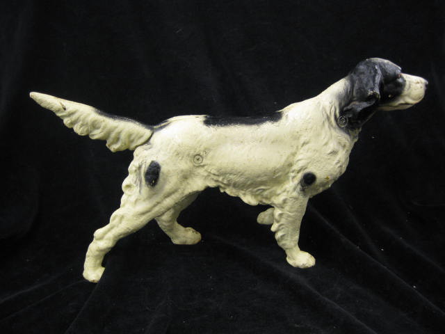Cast Iron Figural Doorstop of