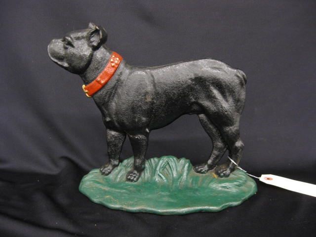 Cast Iron Figural Doorstop of a