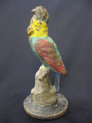 Cast Iron Figural Doorstop of a