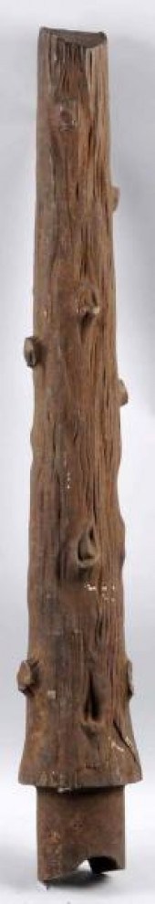 Cast Iron Figural Tree Trunk H