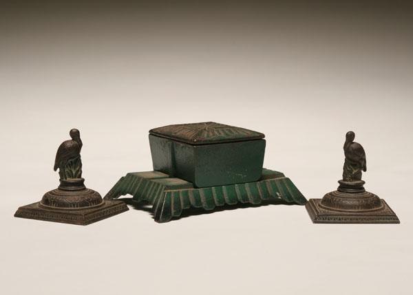 Cast iron figural weights and