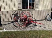 CAST IRON FIRE HOSE REEL 19TH