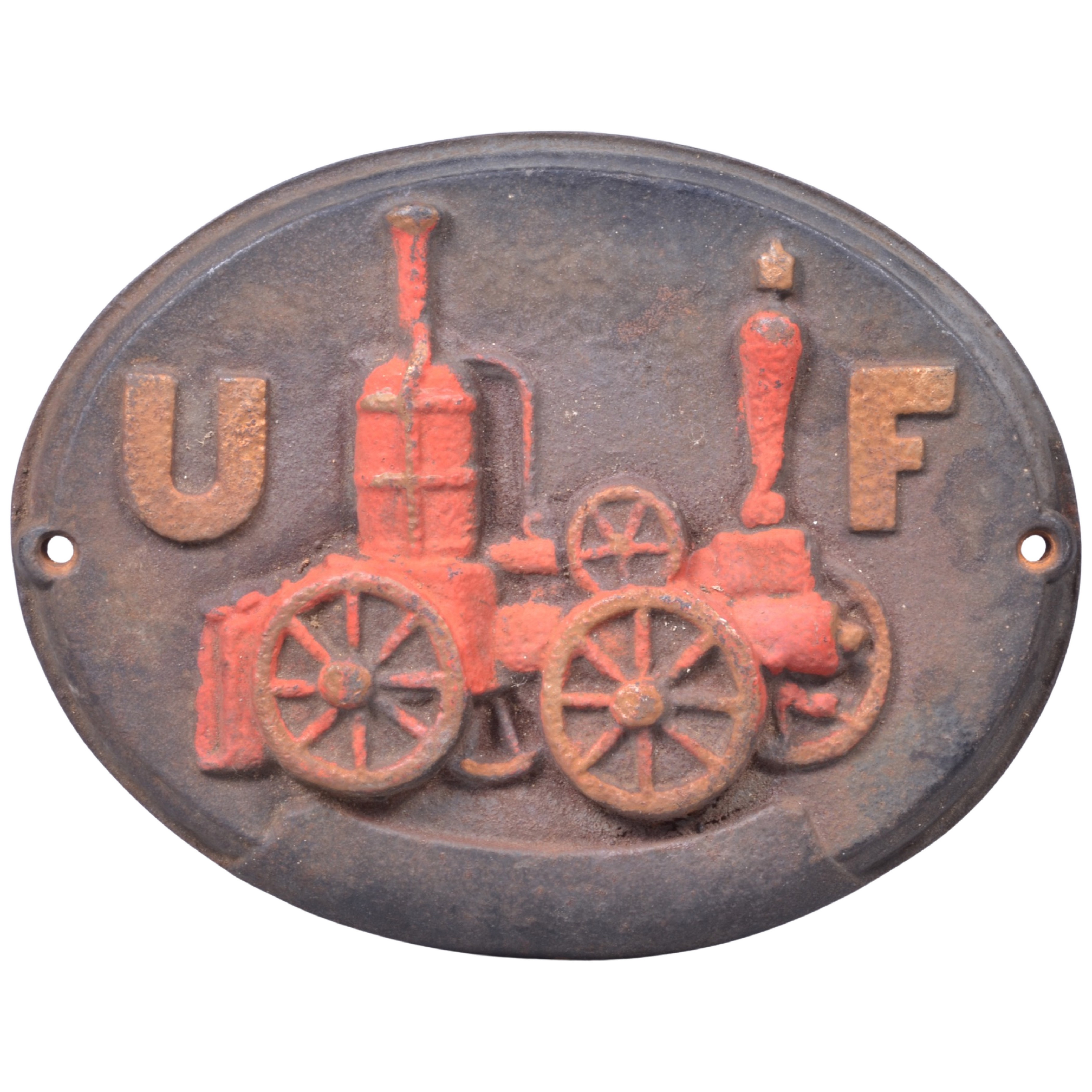 Cast iron fire mark, United