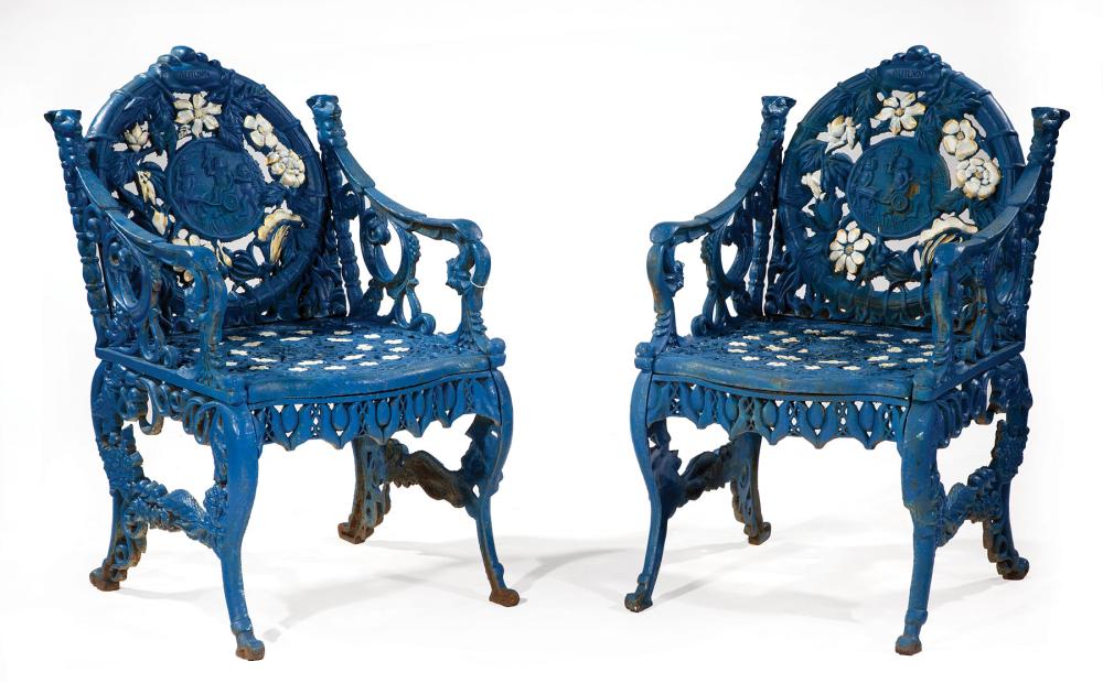 CAST IRON "FOUR SEASONS" GARDEN