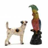 CAST IRON FOX TERRIER DOORSTOP