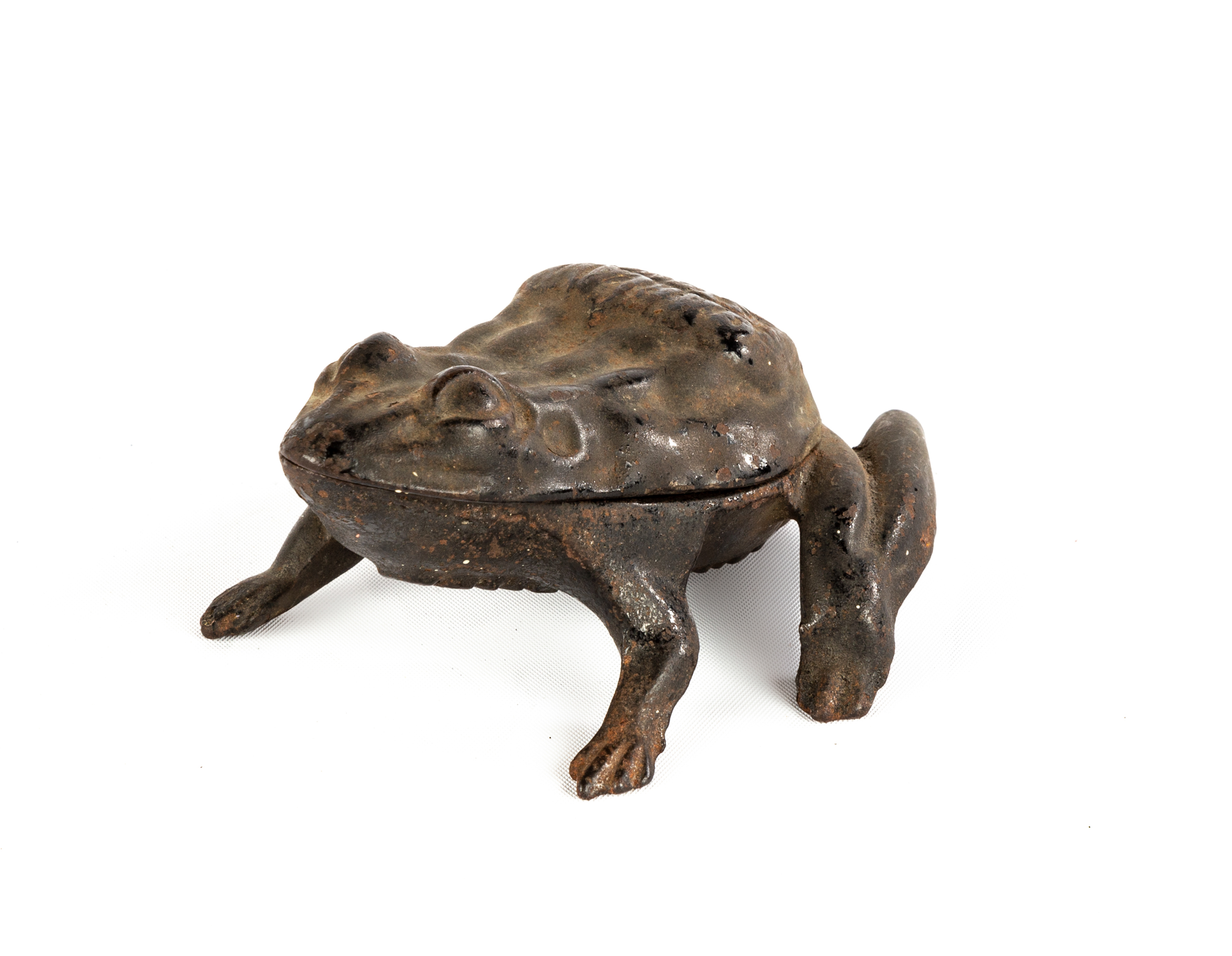 CAST IRON FROG MATCH SAFE