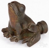 CAST IRON FROG SPRINKLER, CA.