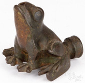 CAST IRON FROG SPRINKLER, CA.