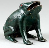CAST IRON FROG SPRINKLER Figur