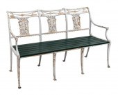 CAST IRON GARDEN BENCH EARLY 2