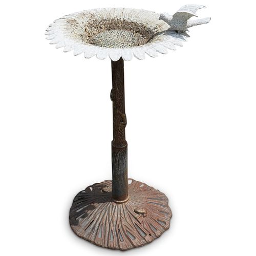 CAST IRON GARDEN BIRD