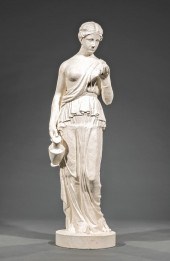 CAST IRON GARDEN SCULPTURE OF