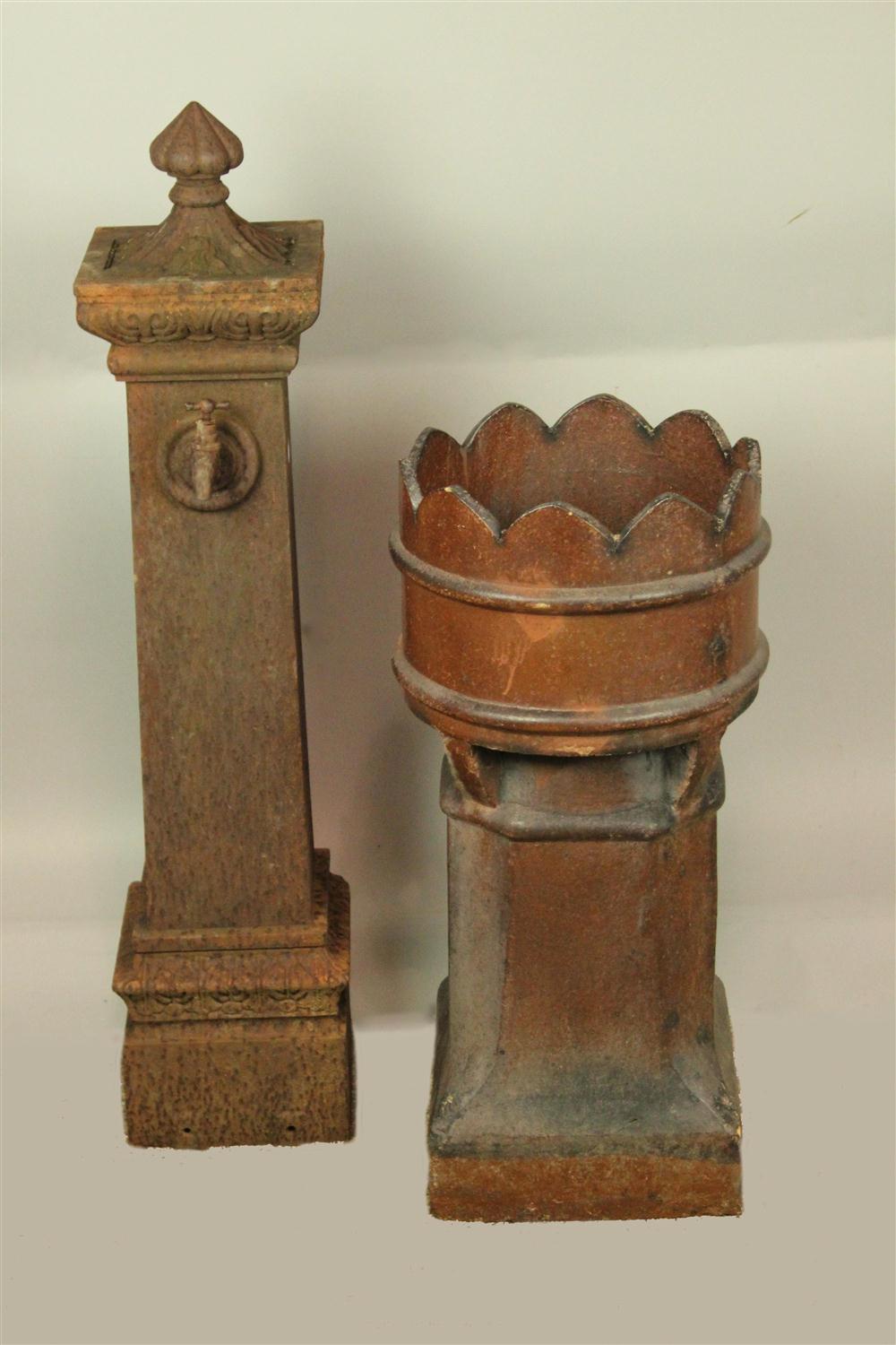 CAST IRON GARDEN STAND WITH