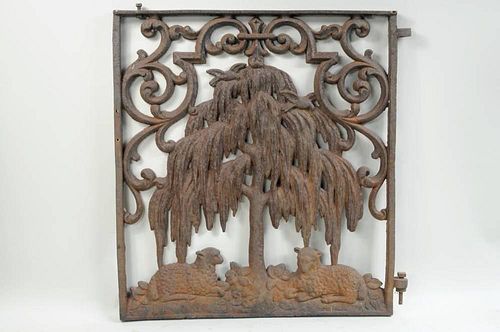 CAST IRON GATECast iron gate