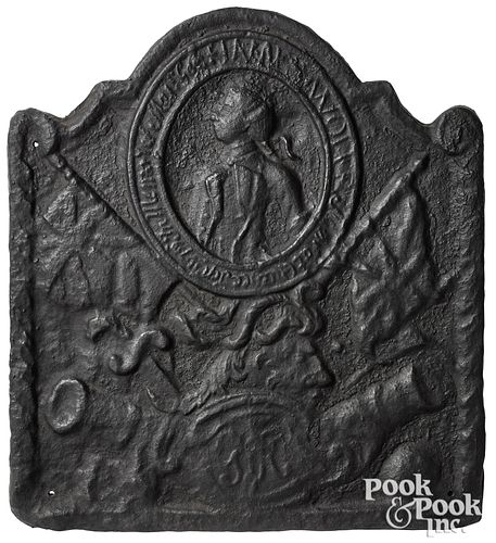 CAST IRON GENERAL JAMES WOLFE