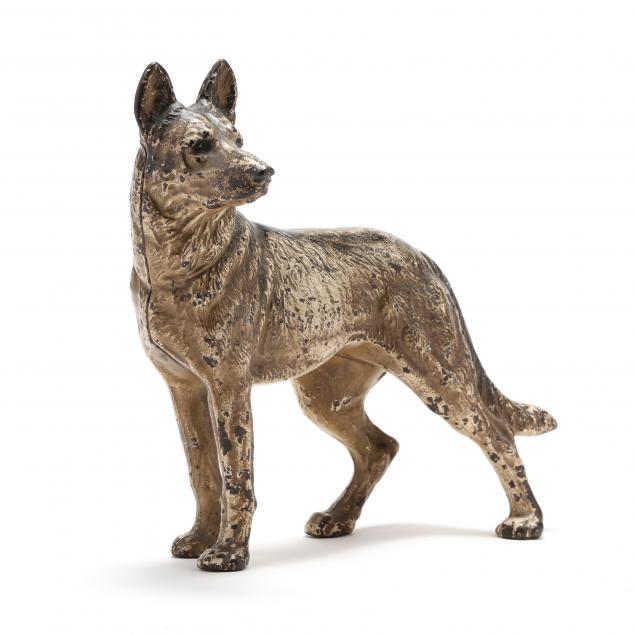 CAST IRON GERMAN SHEPHERD