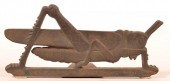 CAST IRON GRASSHOPPER DOORSTOP