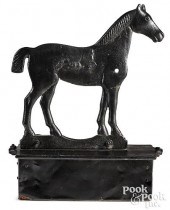 CAST IRON HACKNEY HORSE WINDMI