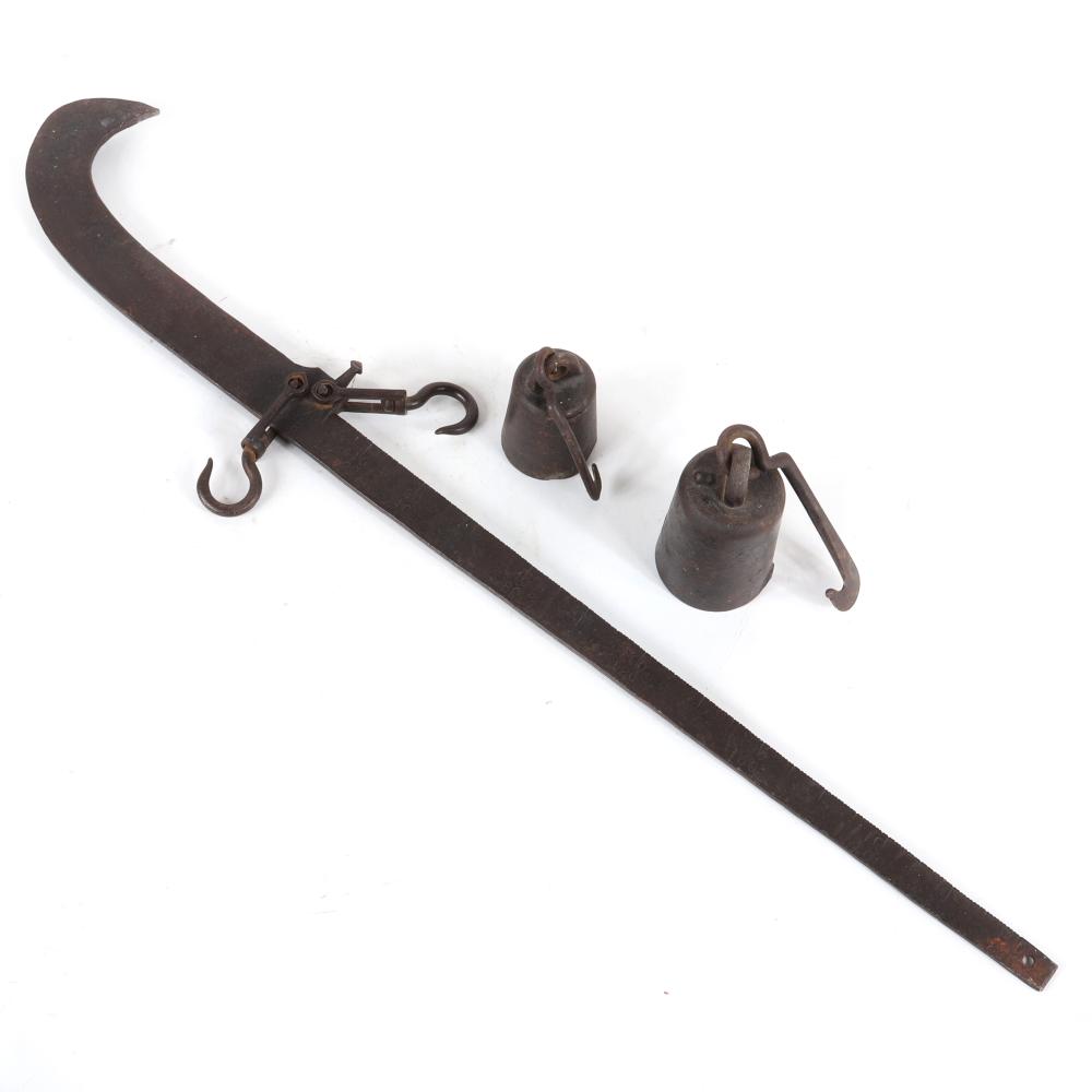CAST IRON HANGING BEAM BALANCE