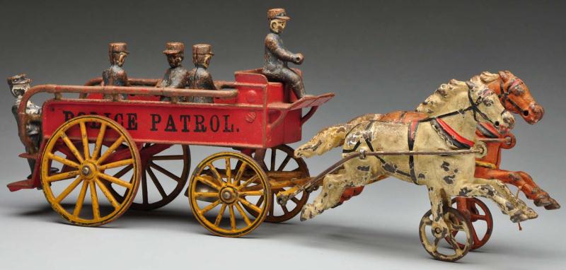 Cast Iron Harris Police Patrol