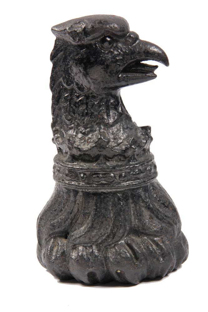 CAST IRON HITCHING POST FINIAL -