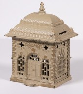 CAST IRON "HOME SAVINGS BANK"