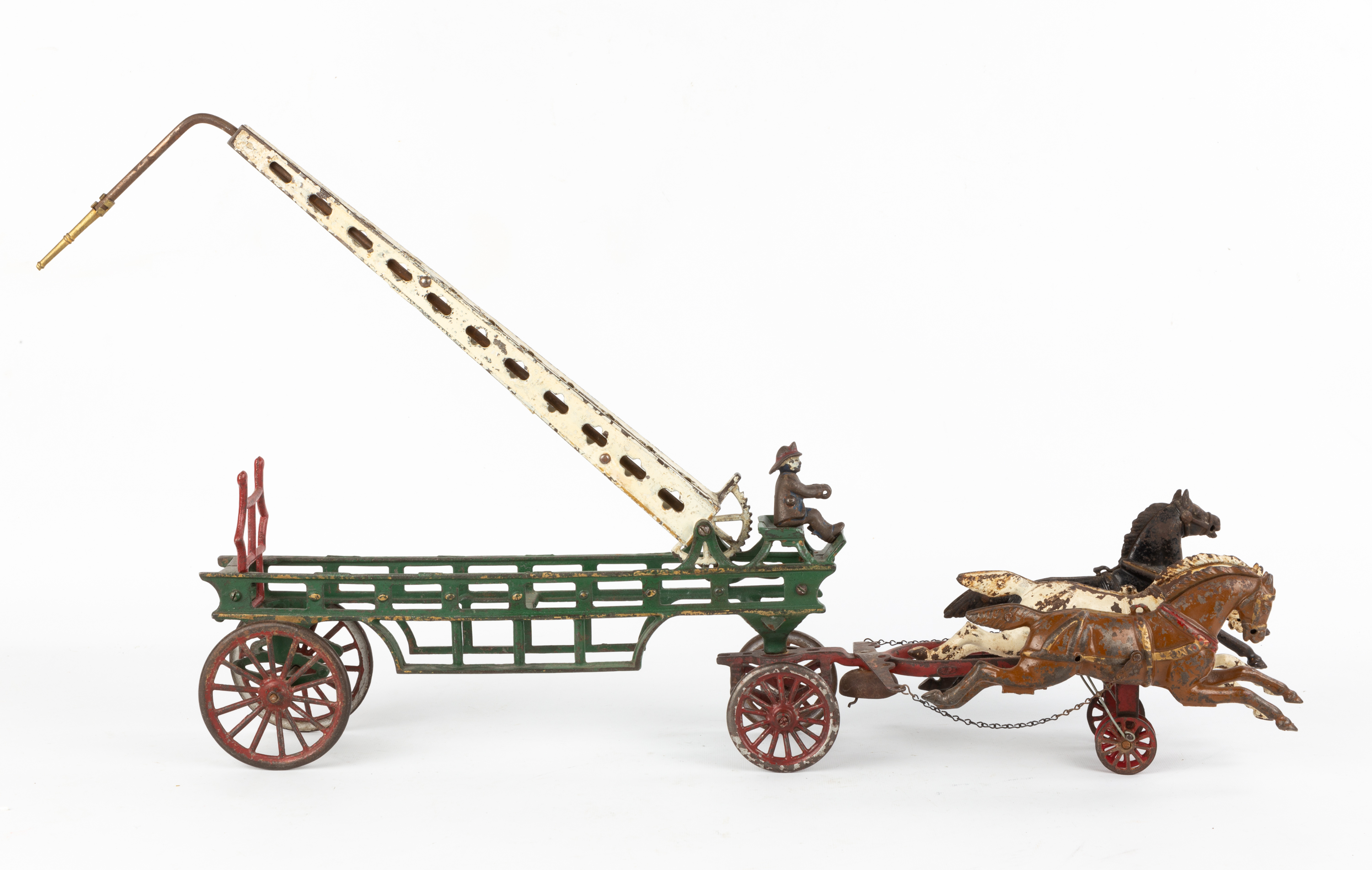 CAST IRON HORSE DRAWN FIRE HOSE