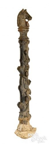CAST IRON HORSE HEAD HITCHING