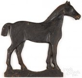CAST IRON HORSE WINDMILL WEIGH