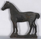 CAST IRON HORSE WINDMILL WEIGH