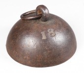 Cast iron horse/buggy tether w