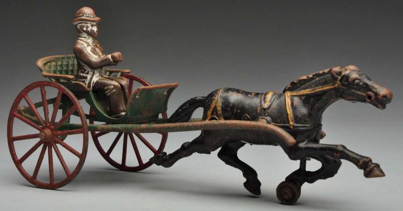 Cast Iron Hubley 2-Wheel Gig