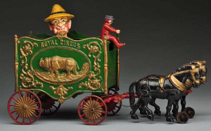 Cast Iron Hubley Royal Circus