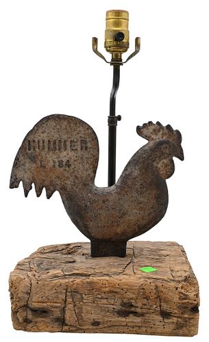 CAST IRON HUMMER ROOSTER