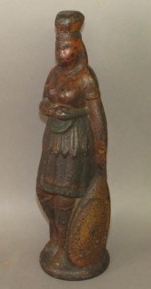 CAST IRON INDIAN MAIDEN DOORST