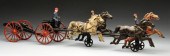 Cast Iron Ives 4-Horse Flying