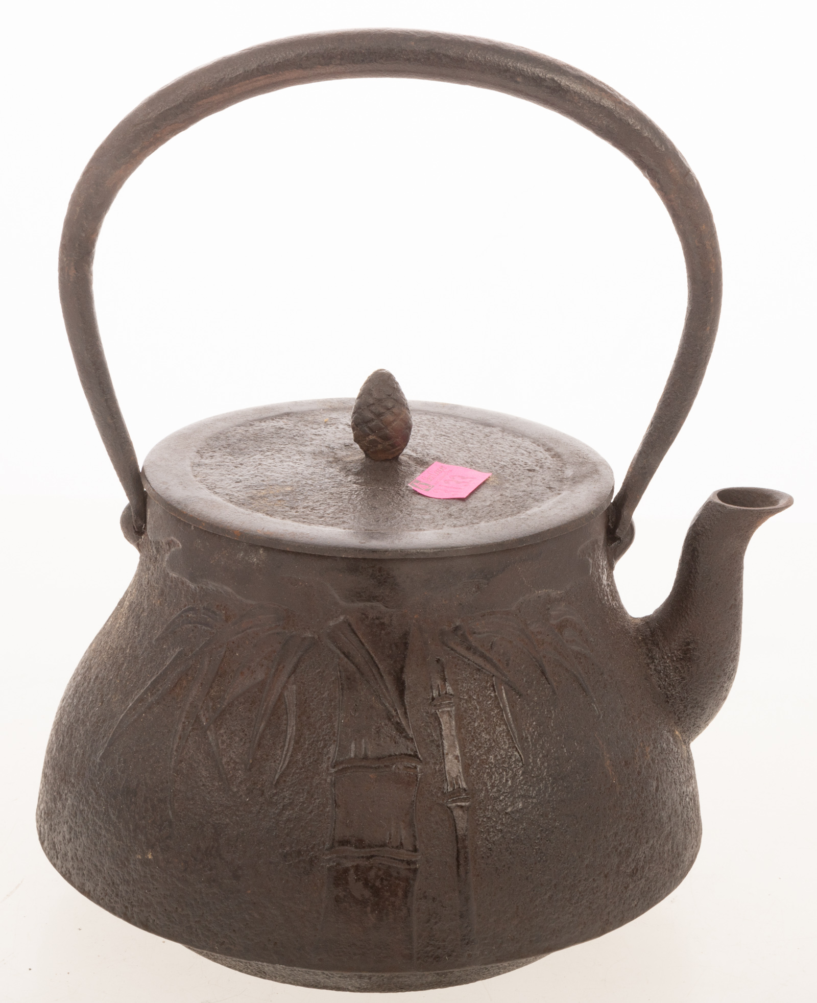 CAST IRON JAPANESE TEA POT Late